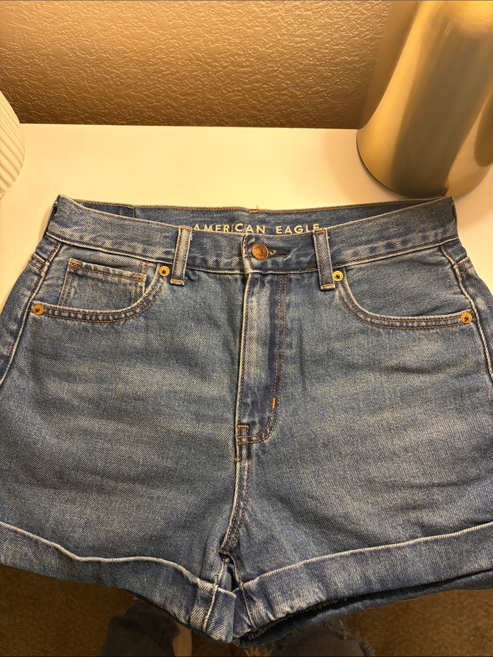 American Eagle Classic Mom Shorts